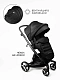 Коляска детская из экокожи 2 в 1 TUTUM черная