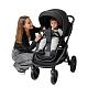 Коляска детская 2 в 1 Amarobaby Motus, черный