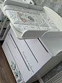 Комод Indigo Green Line 800/4 с пеленальным столиком листочки