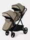 Коляска-трансформер для двойни и погодок Rant Dualo BROWN