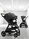 Прогулочная коляска с реверсивным блоком Somnium черная