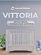 Детская кроватка с маятником и ящиком Vittoria теплый кашемир