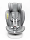 Автокресло детское CHAMPION, Isofix класс D, группа 0+/1/2/3 серый