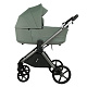 Коляска 2 в1 Teffy короб+прогулка Sage Green/Graphite