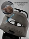 Коляска детская из экокожи 2в1 Motus Premium Ecco, серый