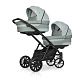 Коляска для двойни универсальная 2 в 1 Riko Team 2020