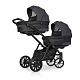 Коляска для двойни универсальная 2 в 1 Riko Team 2020