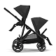 Прогулочная коляска для двойни Cybex Gazelle S BLK 2024