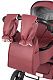 Коляска трансформер Aimile Adventurer бургунди