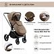 Прогулочная коляска Elegante GL Brown
