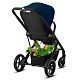 Cybex Balios S Lux SLV Коляска прогулочная Deep Black с дождевиком