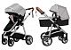 Коляска 2 в 1 Baby Tilly T-165 Futuro Air Mist Grey