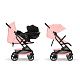 Прогулочная коляска Cybex Beezy 2026 Candy Pink