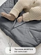 Конверт стеганый детский зимний Amarobaby HEAT, серый 85 размер