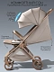 Коляска прогулочная Amarobaby, Jaunt, бежевый