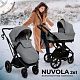 Коляска 2в1 Sweet Baby Nuvola Slate Grey