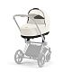 Cybex Priam IV Коляска 2 в 1, шасси IV Matt Black/Off White