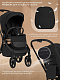 Коляска 2в1 SBL Orso Black