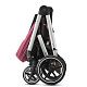 Cybex Balios S Lux SLV Коляска прогулочная Deep Black с дождевиком