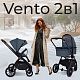 Коляска 2в1 Sweet Baby Vento Blue
