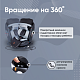 Автокресло поворотное группа 0123 (0-36) Suburban 360 Isofix Gray