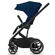 Cybex Balios S Lux SLV Коляска прогулочная Deep Black с дождевиком