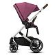 Cybex Balios S Lux SLV Коляска прогулочная Deep Black с дождевиком