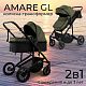 Коляска-трансформер Amare GL Olive