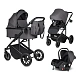 Коляска модульная 3в1 Sola Trio Comfort графитовый