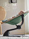 Шезлонг-качалка CASSIA SWG Beyond Green ECO/зеленый