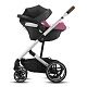 Cybex Balios S Lux SLV Коляска прогулочная Deep Black с дождевиком
