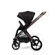 Коляска 2в1 Peppy Monaco Thermo Black (рама серо-коричневая)