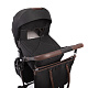 Коляска 2в1 Peppy Monaco Thermo Black (рама серо-коричневая)