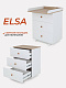 Комод Rant Elsa 600/3 CLOUD WHITE