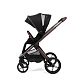 Коляска 2в1 Peppy Monaco Thermo Black (рама серо-коричневая)
