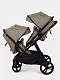 Коляска-трансформер для двойни и погодок Rant Dualo BROWN