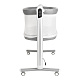 Колыбель 3 в 1 Pituso Iris на колёсах Light grey/светло-серый