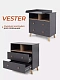 Комод Rant Vester 800/2 MOON GREY