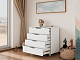 Комод LUNNA BREEZE 800/4 МДФ (органайзер)