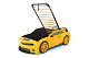 Кровать машина объемная (3d) EVO "Camaro" желтый