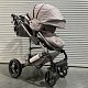 Коляска-трансформер 3в1 LUXMOM 555 Коричневый