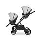 Коляска для двойни универсальная 2 в 1 Riko Team 2020