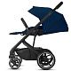 Cybex Balios S Lux SLV Коляска прогулочная Deep Black с дождевиком