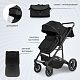 Коляска-трансформер Amare GL Black