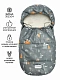 Конверт зимний меховой AMAROBABY Snowy Travel 85 см.