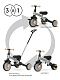 Велосипед трехколесный Qplay T80 Stager Silver