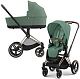 Cybex Priam IV коляска 2 в 1 green рама gold