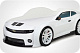 Кровать машина объемная (3d) EVO "Camaro" белый