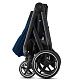 Cybex Balios S Lux SLV Коляска прогулочная Deep Black с дождевиком