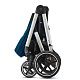Cybex Balios S Lux SLV Коляска прогулочная Deep Black с дождевиком